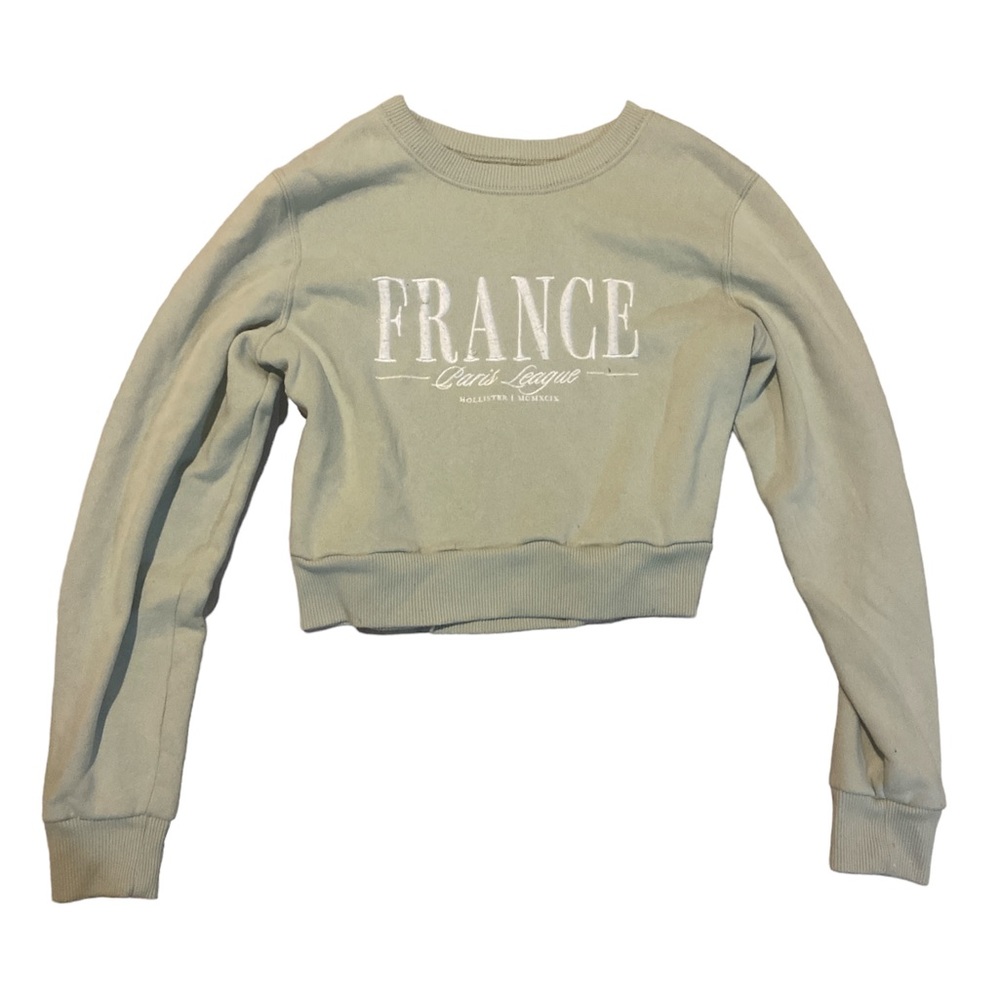 France Light Green Sweat Shirt